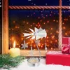 Świece obrotowe spinner karuzelowy herbata światła uchwyt na stół transfer Windmill dekoracja domowa elegancja