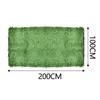 Fleurs décoratives 1 tapis de gazon artificiel vert faux jardin synthétique paysage tapis de pelouse gazon pour aire de jeux belle décoration