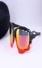 Sell Classic Sports Sunglasses Mens High Quality Designer 04207 BlackRed Frames Bicycle Eyewear Fire Lens Change Lens Polari9685269