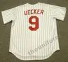 MENS des années 1960-1993 Philadelphie Jim Eisenreich Joe Morgan Juan Samuel Tony Taylor Bob Uecker Manny Trillo von Hayes Darren Daulton Throwback Baseball Jersey S-5XL