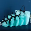 Storage Bags 10pcs Gift Bag Paper With Ribbon Wedding Box Birthday Party Bag/pajamas Clothes Wig Packaging