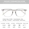 Zonnebrillen, 2 stuks, blauw licht blokkerende computerleesbrillen, UV-bescherming, flexibel TR90-frame, lichtgewicht transparante lezers voor dames