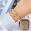 Link-Armbänder, exquisite und modische Stern-Mond-Zirkon-Halskette für Frauen, Weihnachtsgeschenk, Dekoration, Familie, Freunde