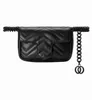 Çift kullanımlı stil marmont kemer çantası bel çantaları kadın omuz çapraz vücut çantası vquilted orijinal deri fanny pack5742358