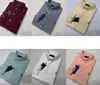 Fashion S Polo Mens Casual Long Sleeve Spring and Autumn Business Cotton Oxford non Iron Slim Slip Shirt Formale High Leeve Pring Lim 9JHS