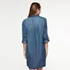 Casual Kleider Denim Kleid für Frauen 2024 Herbst Blau V-ausschnitt Langarm Mini Plus Größe Gewaschen Hemd Vestidos