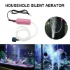 Zubehör Sauerstoff Oxygenator Pumpe Aquarium Luft Zubehör Mini Kompressor Belüfter Kein tragbarer Lärm Aquarium