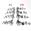 8 Stück 4L 4R Gitarren-Lock-Saiten-Mechaniken Locking Tuning Key Pegs Mechaniken Ersatzteile für ST TL Style Elektro-, Folk- oder Akustikgitarren Nickel