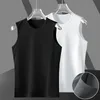 Tank Top Zomer 2023 Fi Merk Heren O-hals Slim Fit Tank Tops Mannelijke Sleevel V-hals Vest Tees Fitn Mannen q0wx #