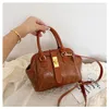 Luxury Shoulder Handbag Stone Pattern Lady Casual Leather Bags Women Large Capacity Designer Purses Crossbody Bags YFA2134