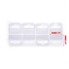 Hooks 100pcs PVC Slot Hole Adhesive Hang Tabs Tag Hook Merchandise Package Box Bag Peghooks Display