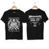 2024 MĘŻCZYZNE MEGADETHS T SHIRT Casual Rust in Peace T-Shirt Graphic Oversizes Sports Tops Oddychaj Wygodne streetwear S-3XL 61T3#