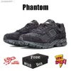 Met Box nieuwe balans hardloopschoenen voor heren dames Rain Cloud Quartz Grey Triple Black Phantom December Sky sneakers