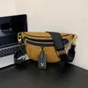 M46784 High Rise Bumbag Pakiet Pakiet Designer Torka torba sportowa torby sportowe skórzane ramię krzyżowe opakowania nadwozia wieczorowe portfel portfel