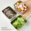 Storage Bottles 1/4Pcs Food Grade 304Stainless Steel Refrigerator Box With Silicone Lid Prepare Freshness PreservationPicnic