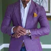 orange Men's Linen Summer Beach Jacket Suits Slim Fit Suits For Men Tuxedo Groom Suits For Men Wedding Groomsman 2-Piece Set I0zc#