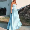 Urban Sexy sukienki Nowy styl na balu bez ramiączek imprezowe suknie wieczorowe Vestido de noiva szatę skocznia Mariage Playa Formal YQ240327