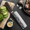 Facas forjadas conjunto de faca filé de peixe santoku faca 110pc chef facas de cozinha conjunto desossa carne corte cutelo faca para churrasco