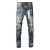 Jeans peints Purple Brand American High Street 90421