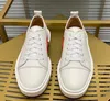 Running Genuine Shather Designer White Chide Sports Sports Sapatos Inglaterra Moda Men