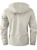 fi Men's Casual Windbreaker Jackets Hooded Jacket Man Waterproof Outdoor Soft Shell Winter Coat Clothing Warm Plus Size 94Yy#