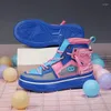 Casual schoenen Origineel ontwerp Paars Gemengde kleuren Streetstyle Sneakers voor heren Dagelijks Tieners Mode Jurk Plat