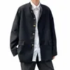 Herbst männer Chinesischen Stil Casual Jacke Kleinen Anzug Koreanische Versi Uniform Student Jacke Kleinen Anzug Jugend Fi Mantel E04f #