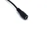 DC5521 إلى 4 دبوس كابل الحاسوب CPU CPU التبريد مروحة محول كابل PWM ROUTER CABLE