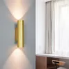 Lampes murales lampe à LED intérieur El lampe de chevet 20/30/40 cm doré noir luminaire pour cuisine salon allée appliques décor à la maison
