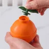 Baking Moulds 1/2/4PCS Large Silicone Ice Mould Ball Maker Box Shape Cocktail Use Sphere Round Tray Mold