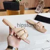 luxury Ladies summer new slippers leather fashion wild flat heel strap combination patent leather sandals sexy temperament flip flops Size 35-42