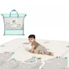 Teppiche Ungiftige faltbare Babyspielmatte Pädagogischer Kinderteppich im Kindergarten Kletterunterlage Kinderteppich Aktivitäten Spiele Spielzeug 180 200