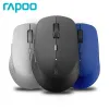 Muizen Rapoo M300G Draadloze Muis MultiMode Stille Muis 1600 DPI Optische Bluetooth Muis voor Tablet Laptop Computer PC 2.4G muizen