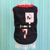 groothandelaren levert kleding vest basketbal jersey ademende huisdierontwerper kleding puppy sportkleding voor lente zomer watten ball ball shirt lakers enorme grote honden 6xl