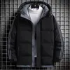 2023 가을 /겨울 다운 재킷 남자 후드 가드 두꺼운 따뜻한 따뜻한 재킷 fi 캐주얼 야외 냉장 증명 고품질 코트 슈트 u7zn#