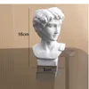 Vasos David Vaso de Cerâmica Estátua Home Figura Arranjo de Flores Decoração Sala de Estar Escultura Pote Itens Domésticos