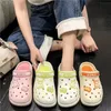 Women Platform Hole Slippers Outdoor Clogs Thick Sandals EVA Nonslip Flip Flops Home Slides Garden Shoes 240326