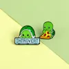 turtle pizza brooch Cute Anime Movies Games Hard Enamel Pins Collect Cartoon Brooch Backpack Hat Bag Collar Lapel Badges