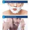 Shampoing de coloration de barbe pour hommes, shampoing de teinture de barbe permanente naturelle, colore les cheveux en quelques minutes, longue durée, 200 ml, noir
