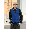 Männer Woolen Einfarbig Casual Busin Weste Anzug Männlich Steampunk Westen für Frauen Formale Mann Ambo Wang Gothic Chaleco Weste t4zE #