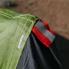 Tält och skyddsflammor Creed Lanshan 1 person utomhus ultralätt camping tält 3 säsong 15d silnylon t dörr/ j dörr tent24327