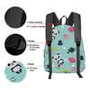 Zaino Panda Cartoon Animal Giappone Carino borse per laptop da uomo di grande capacità High School Teen College Girl Student Mochila