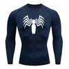 Compri Shirt Herren Lg-Ärmel Sonnenschutz T-Shirt Casual Rundhals Pullover Top Fitn Sports Quick Dry Sportswear 2024 Y8iG #