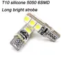 Lâmpadas de carro Stylig 2 Pcs T10 5050 6Smd Canbus Largura Luz Interior Led Strobe Reading DC12V Cristal Destaque Sem Aviso Drop Entrega Au Otqko