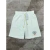 24SS Casablanca Men's Shorts New Trendy Casual Letter Mönster Män och kvinnors broderade dragskor Svart Shorts Casablanc