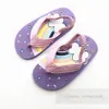 Kids sandals summer kid cartoon printed shoes fashion boys girls stripe flip flops sandals toddler designer shoes Z7328