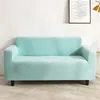 椅子は、リビングルームプロテクターカウチ3シートスリップカバー家具用のLuda Elastic Solist Color Sofaカバー