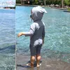 One-Pieces 2024 Cartoon Childrens Swimsuit Cute One Piece Swimming Suit for Boys Girls Baby Swimwear Toddler Bath Clothes 24327