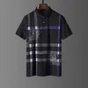 High quality Mens Polo Shirt Fashion Mens T-shirt Luxury Polo Collar Breathable Top Summer Business Shirt Designer polo shirts Mens