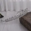 Fermagli per capelli Barrettes E15E Diademi e corone per le donne con strass brillanti Principessa Ragazza elegante Festa di compleanno nuziale Puntelli Drop Otpnt